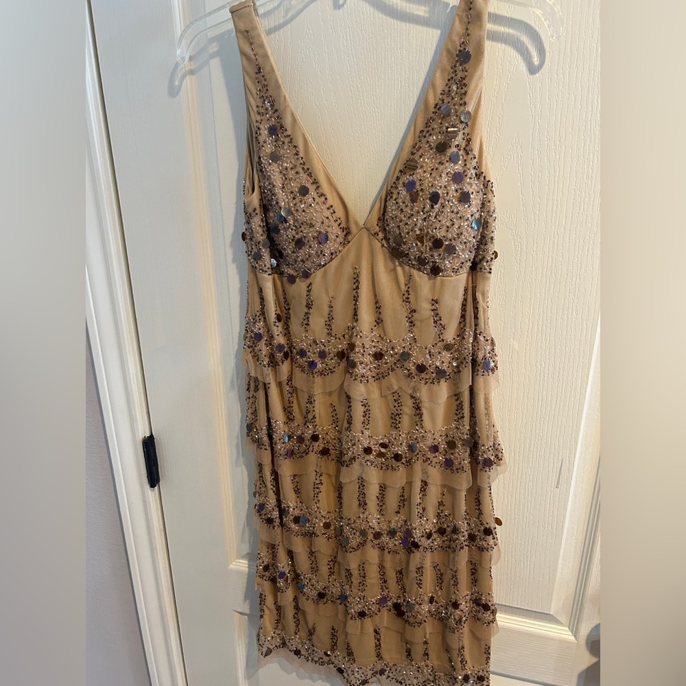 Elegant Sequin Embellished Dress